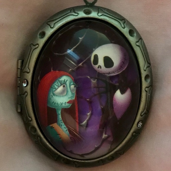 Disney Nightmare Before Christmas Locket Necklace - Picture 7 of 7